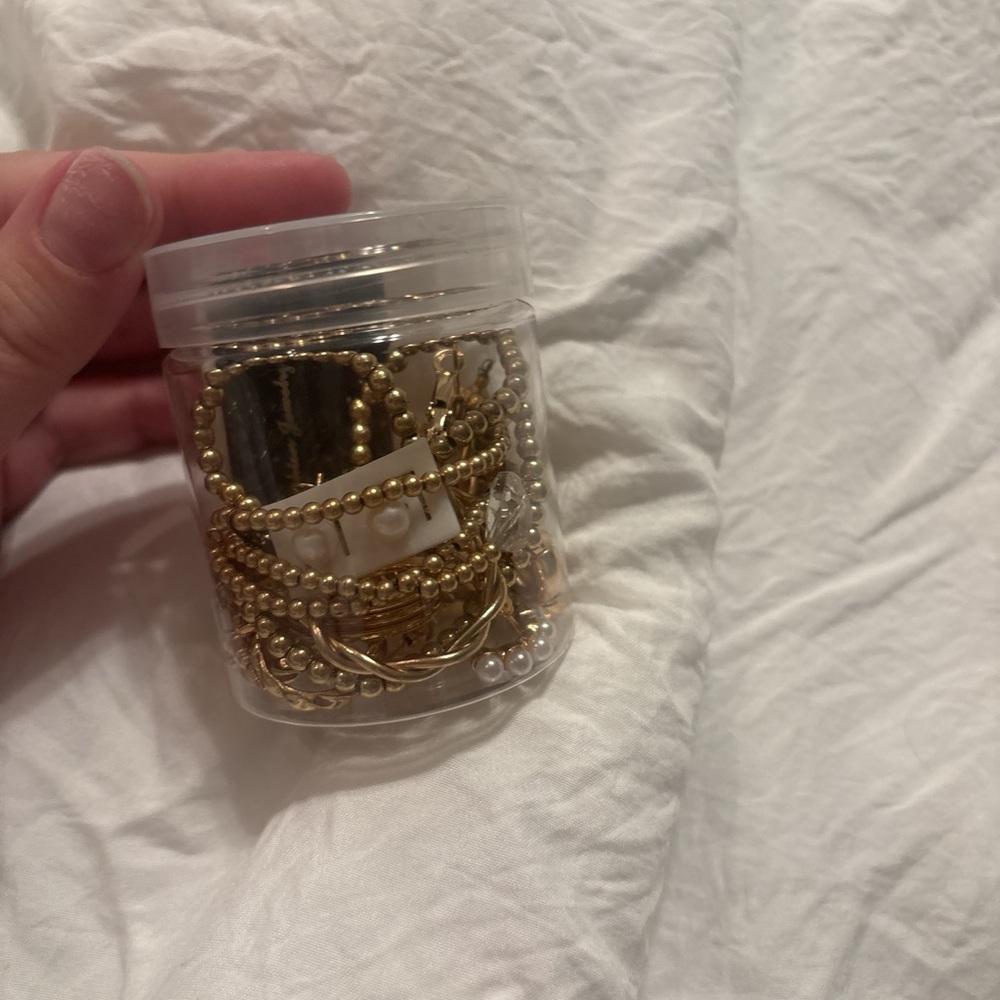 Gold Mystery Jewelry Set